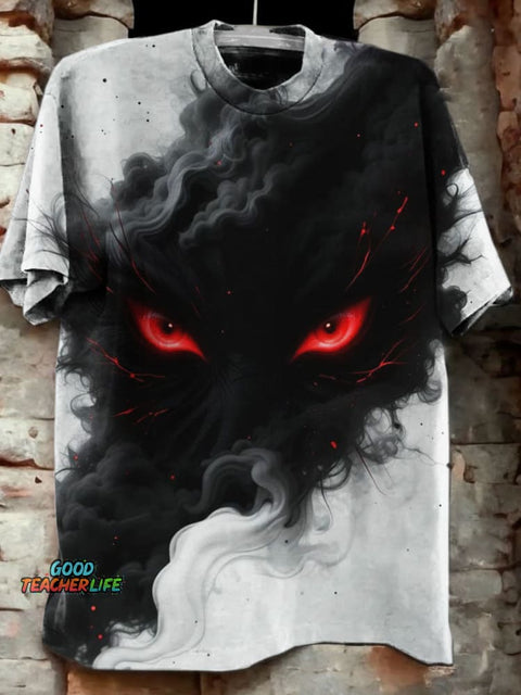 Dark Art Print Casual T-shirt
