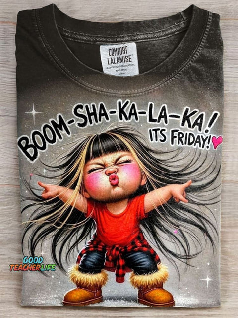 Funny Printed Casual T-shirt
