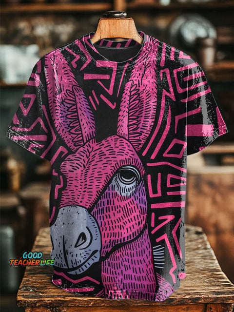 Art Print Casual Top