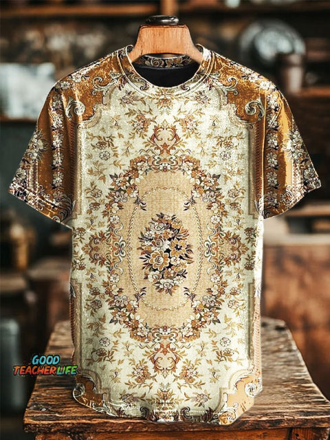 Ethnic Pattern Art Print Casual Top