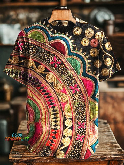 Mandala Art Print Casual Top
