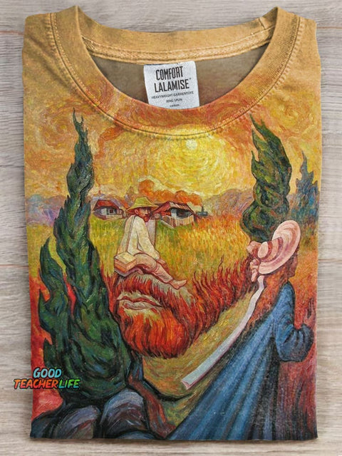 Van Gogh's Art Print Casual T-shirt