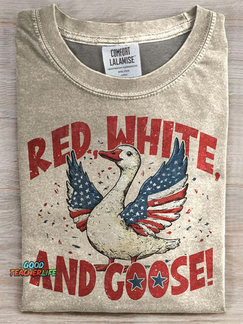 Independence Day Prints Casual T-shirt