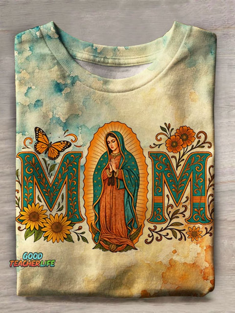 Mom Prints Casual T-shirt
