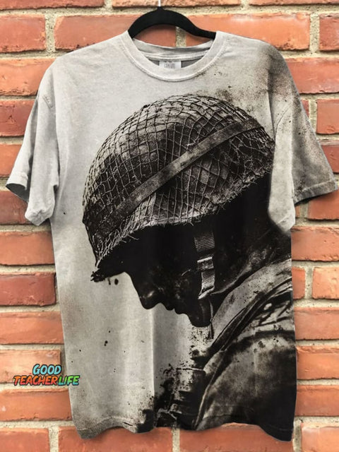 Soldier Prints Casual T-shirt