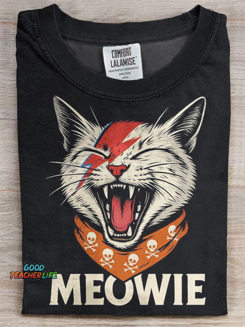 Meowie Prints Casual T-shirt