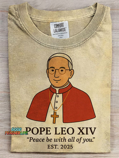 Catholicism Prints Casual T-shirt