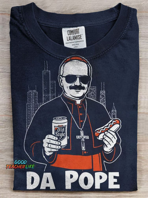 Religious Prints Casual T-shirt