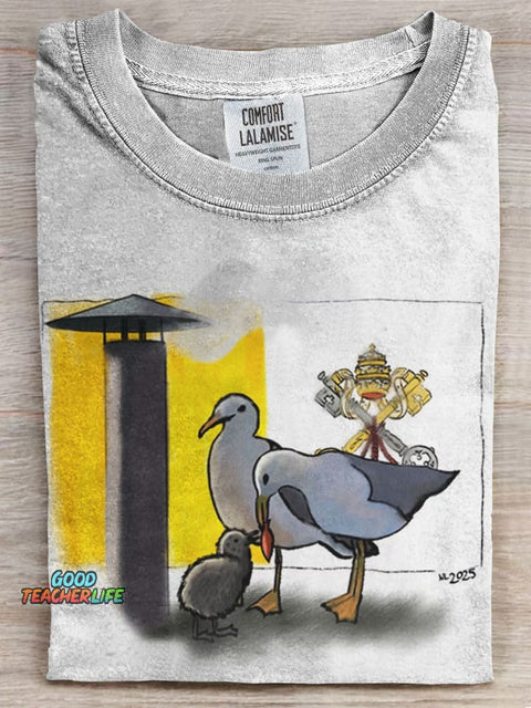 Catholicism Art Prints Casual T-shirt