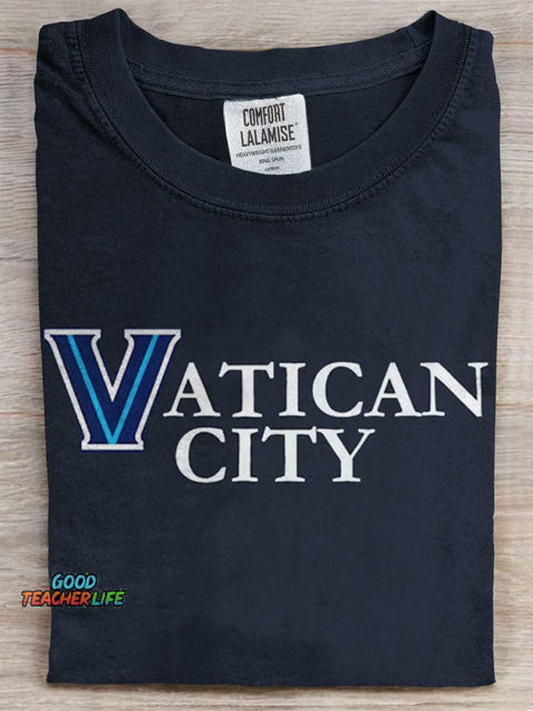 Catholicism Prints Casual T-shirt