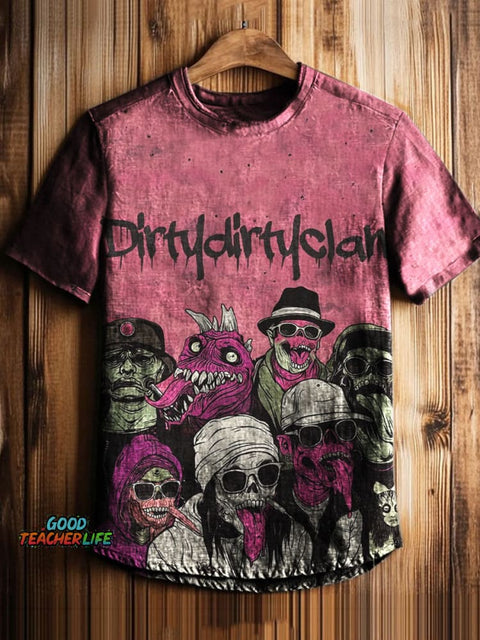 Dark Horror Art Prints Casual T-shirt