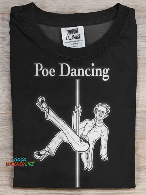 Poe Dancing Prints Casual T-shirt