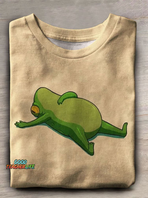 Frog Art Prints Casual T-shirt