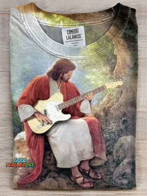Jesus Prints Casual T-shirt