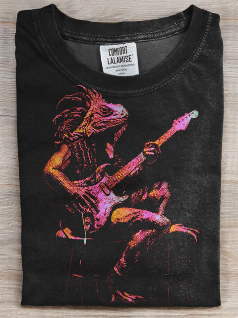 Punk Rock Prints Casual T-shirt