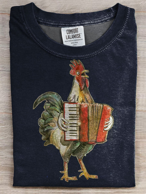 Accordion Chicken  T-shirt