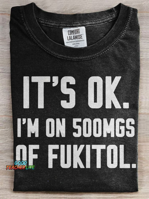 Funny Print T-shirt