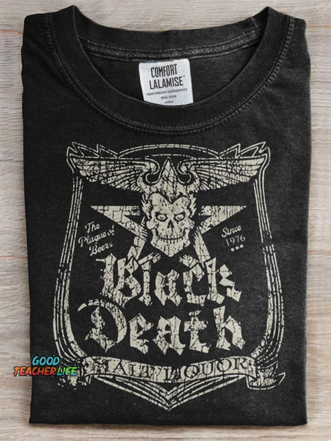 Black Death Art Print T-shirt