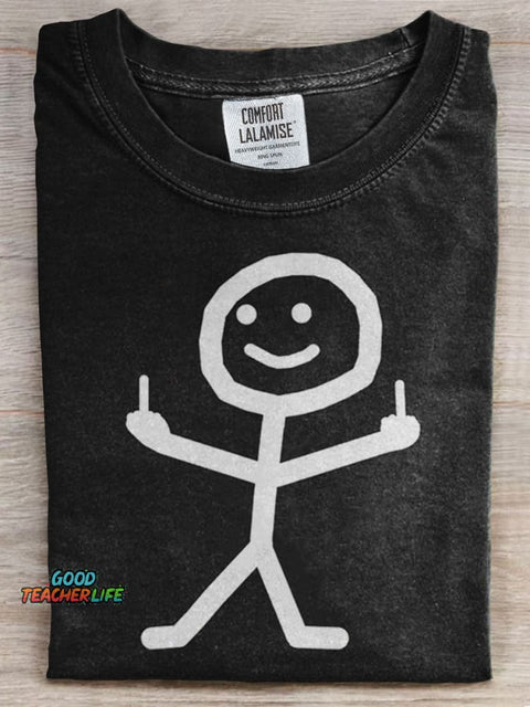 Funny Art Print T-shirt