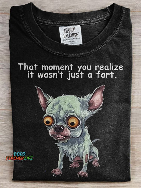 It's a Poop not a Fart Print T-shirt