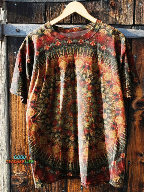 Mandala Art Print T-shirt