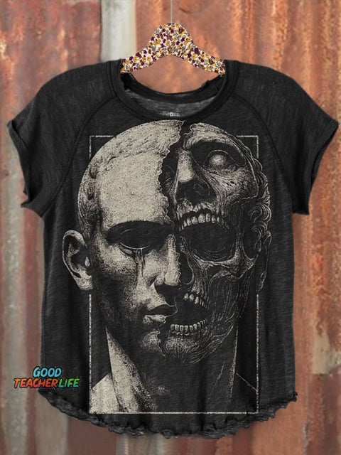Dark Art Print Casual T-shirt