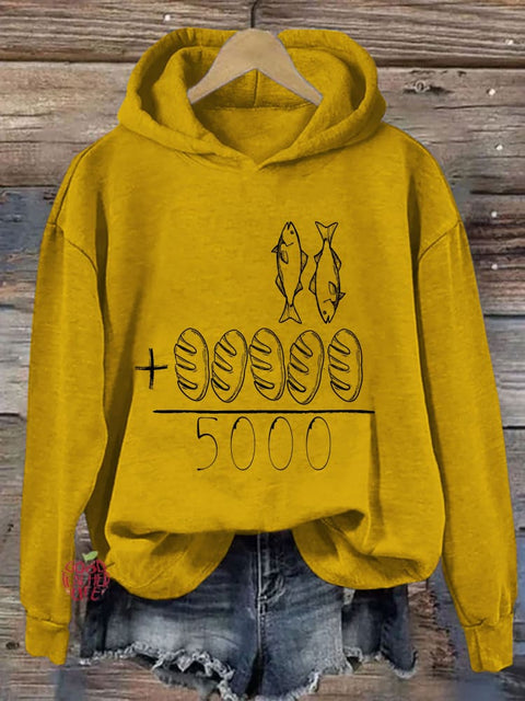 Jesus Feeds The 5000 Hoodie