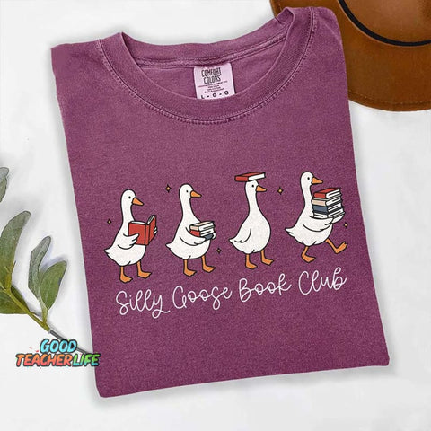 Silly Goose Book Club T-Shirt