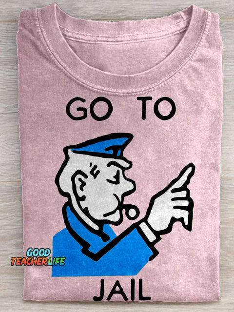 Teecade Go To Jail T-shirt