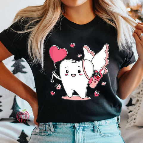 Cute Teeth Cupid Nurse T-Shirt