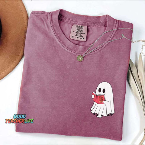 Cute Acotar Ghost Reader Halloween T-Shirt