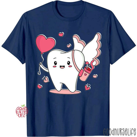 Cute Teeth Cupid Nurse T-Shirt