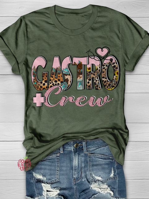 Gastro Crew Nurse Graphic T-shirts