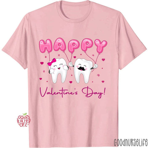 Happy Valentine's Day Dental Nurse T-Shirt