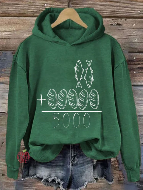 Jesus Feeds The 5000 Hoodie