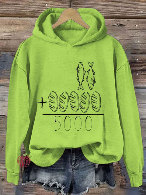 Jesus Feeds The 5000 Hoodie