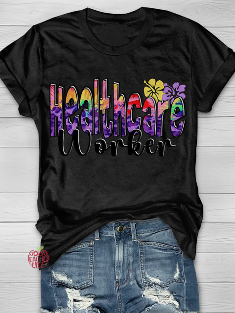 Healthcare Worker Graphic T-shirts