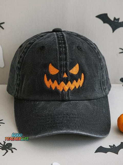Unisex Halloween Pumpkin Face Baseball Cap