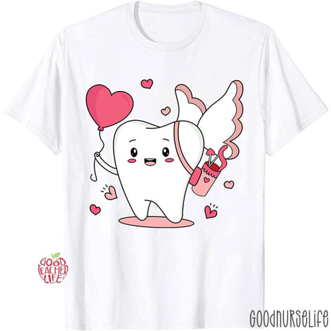 Cute Teeth Cupid Nurse T-Shirt