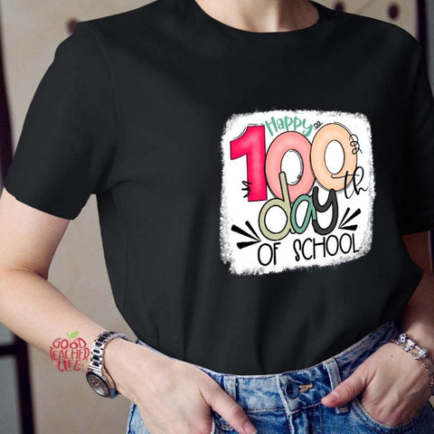 Happy 100th Days Of School Teacher T-Shirt