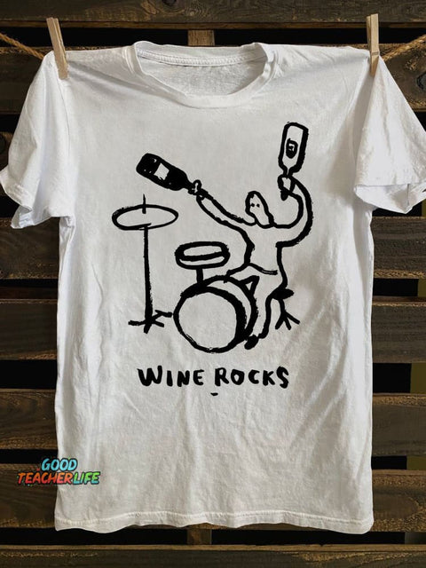 Wine Rocks T-shirt