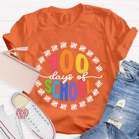 Happy 100 Days of School T-Shirt