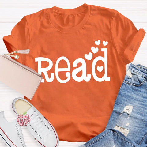 Read Lover Teacher T-Shirt