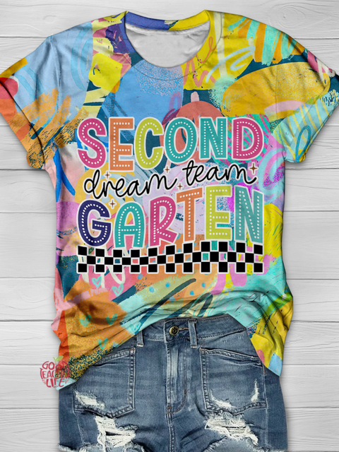 Second Garten Dream Team Full Print T-shirt