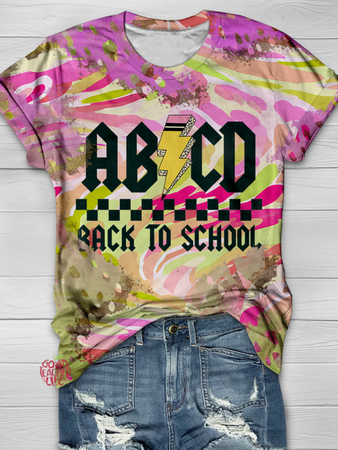 BACK TO SCHOOL Full Print T-shirt