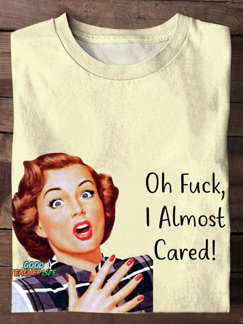 Funny Adult Humor Print Unisex Casual T-shirt