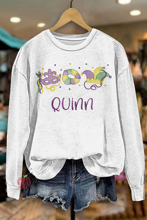 Funny Mardi Gras Sweatshirt