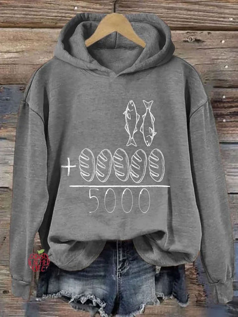 Jesus Feeds The 5000 Hoodie