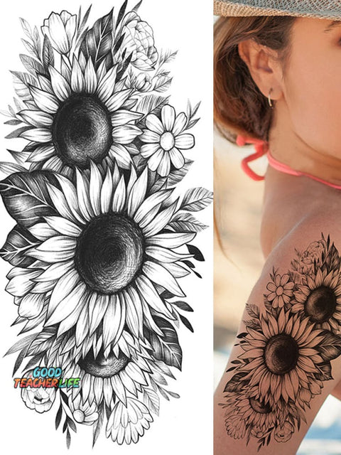 Flower Tattoo Stickers