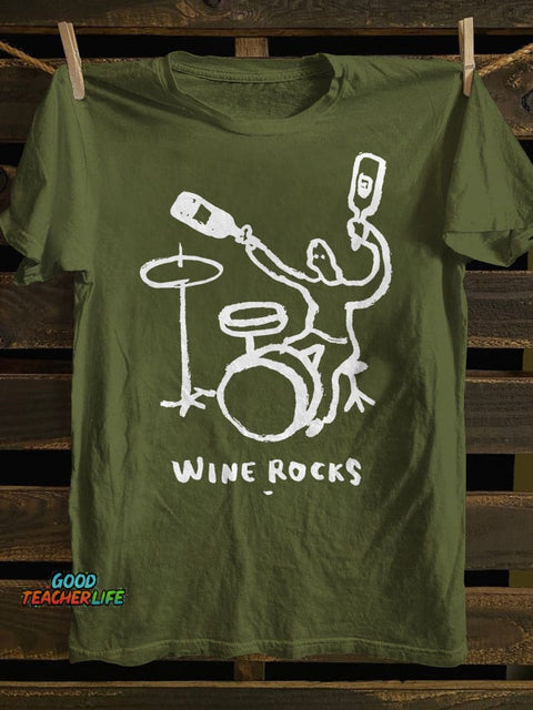 Wine Rocks T-shirt